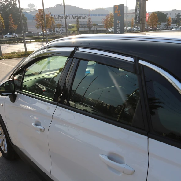 Opel Crossland 2021 Yılı Ve Üzeri Yan Cam Rüzgarlık 4 Prç. - Resim 10