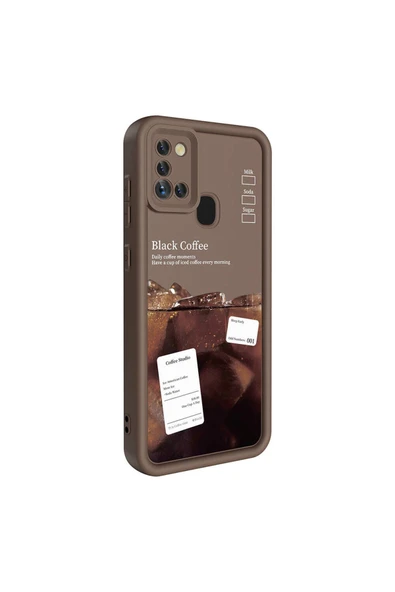 Vipfoni Galaxy A21S Kılıf Kamera Korumalı Baskılı Arka Yüzey Klas Kapak ürün görseli