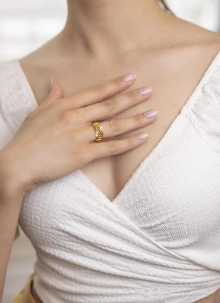 Yiğitbaşı Gold 22 Ayar Gurme Yüzük