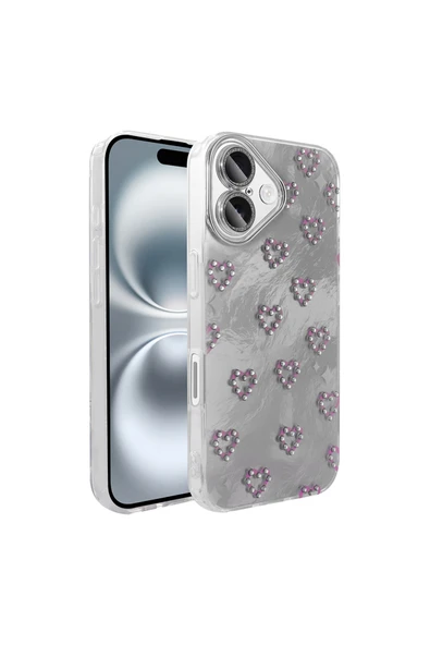 Vipfoni iPhone 16 Plus Kılıf Kamera Korumalı Figürlü Zore Ponti Silikon Kapak ürün görseli