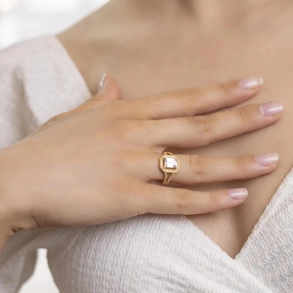 Yiğitbaşı Gold 22 Ayar Baget Yüzük 3161 ürün görseli 1