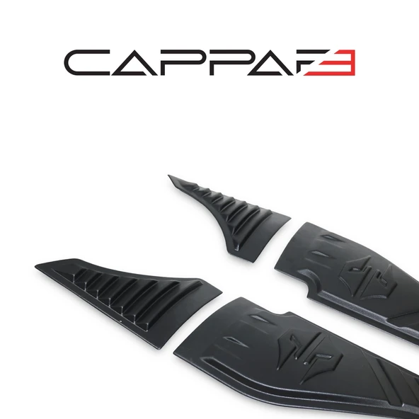 Mercedes X-Class 2017- Yılı ve Sonrası Uyumlu Yarasa Kapı Kaplama 6 Parça - Resim 4