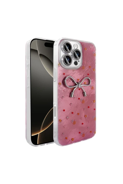 T ZAP Apple iPhone 16 Pro Max Kılıf Kamera Korumalı Figürlü  Ponti Silikon Kapak ürün görseli