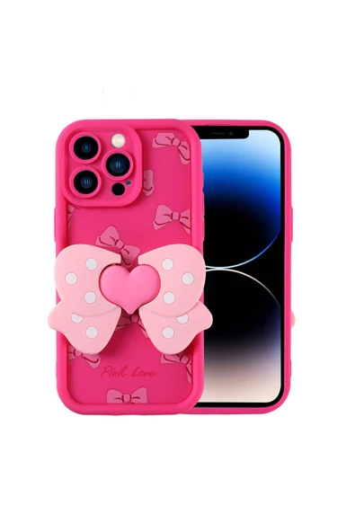 Vipfoni iPhone 14 Pro Kılıf Kamera Korumalı Figür Tasarımlı Kapya Kapak ürün görseli