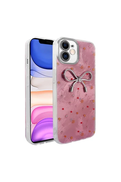 batuteknoloji Apple iPhone 11 Kılıf Kamera Korumalı Figürlü Zore Ponti Silikon Kapak ürün görseli