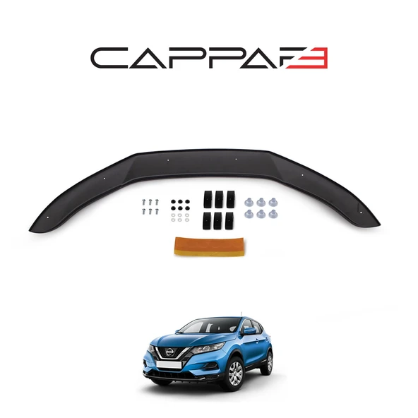 Nissan Qashqai 2017-2021 Yıl Aralığı Uyumlu Kaput Rüzgarlığı 4mm - Resim 2