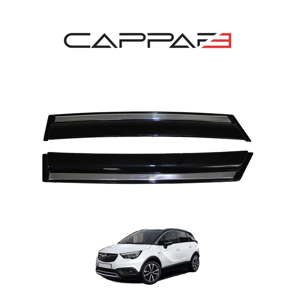 Opel Crossland 2021 Yılı Ve Üzeri Yan Cam Rüzgarlık 4 Prç. - Resim 4