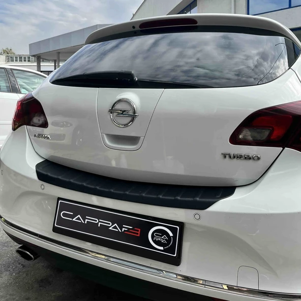 Opel Astra J Hatchback 2012-2018 Yıl Aralığı Uyumlu Arka Tampon Eşiği Mat - Resim 8