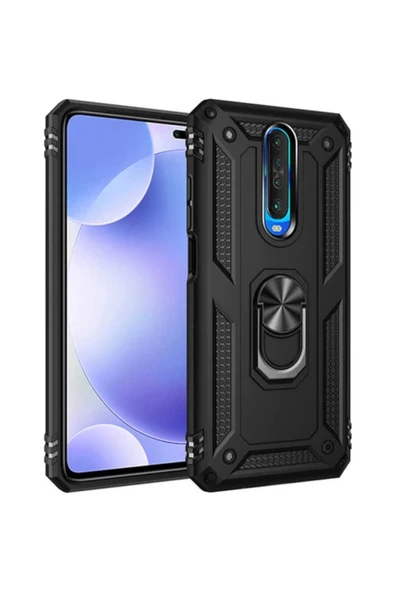Hasırcı Grup Zore Xiaomi Redmi K30 Uyumlu Kendinden Standlı Mıknatıslı Silikon Kılıf ürün görseli