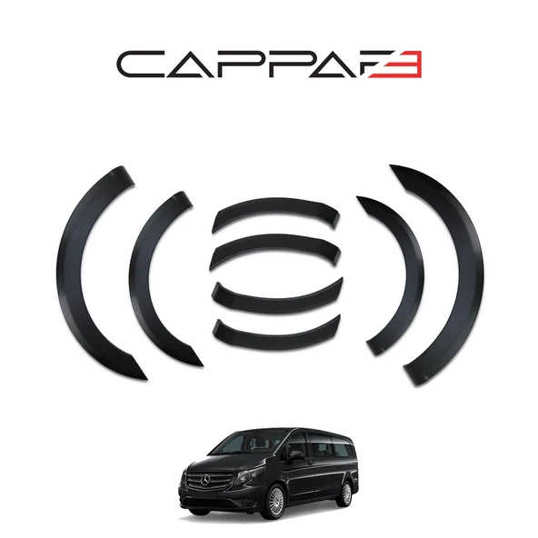 Mercedes Vito 2015-2020 Yıl Aralığı Uyumlu Çamurluk Dodik 8 Parça - Resim 2
