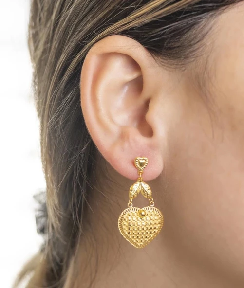 Yiğitbaşı Gold 22 Ayar Küpe 3285