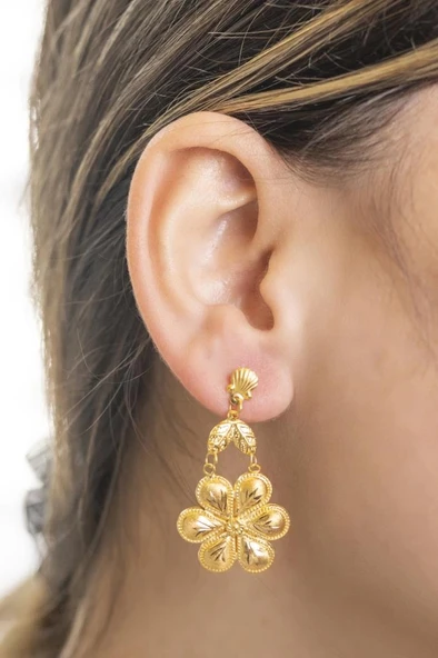 Yiğitbaşı Gold 22 Ayar Küpe 3273