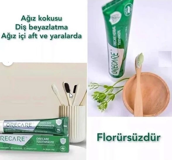 Orecare Bitkisel Diş Macunu 135gr - 2