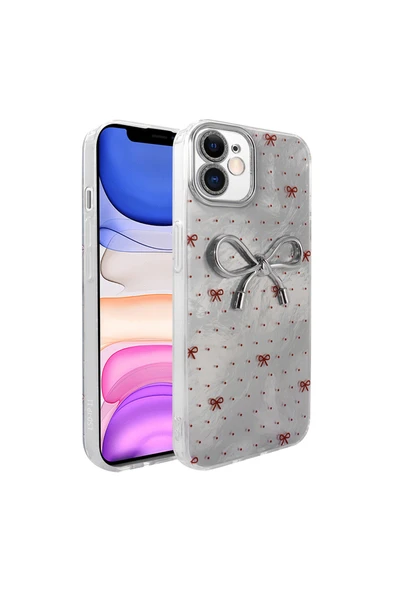 Vipfoni iPhone 11 Kılıf Kamera Korumalı Figürlü Zore Ponti Silikon Kapak