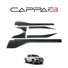 Mercedes X-Class 2017- Yılı ve Sonrası Uyumlu Yarasa Kapı Kaplama 6 Parça ürün görseli 1