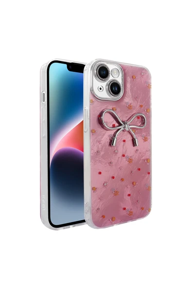 T ZAP Apple iPhone 15 Kılıf Kamera Korumalı Figürlü Zore Ponti Silikon Kapak - 2
