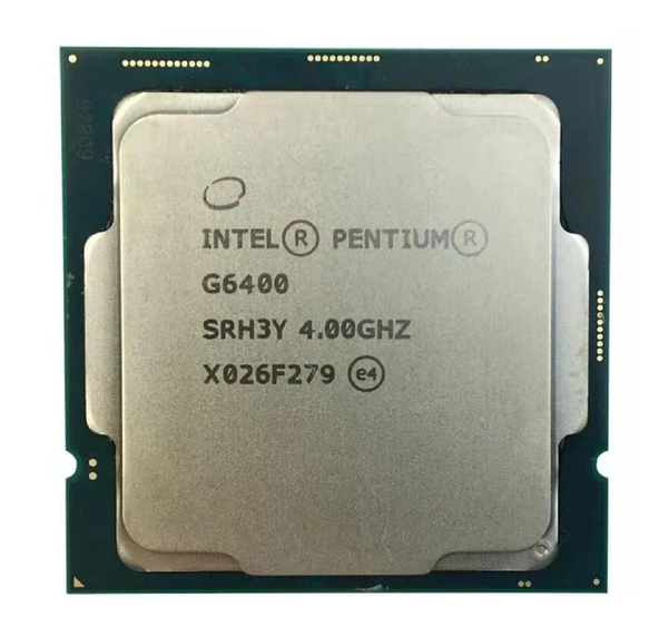 Intel Pentium G6400 Soket 1200 4.0GHz 4MB Önbellek 14nm İşlemci Tray ürün görseli 1