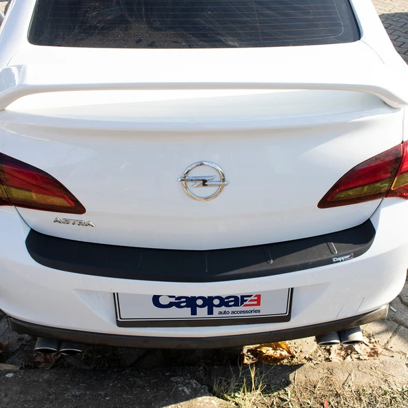 Opel Astra J Sedan 2012-2018 Yıl Aralığı Uyumlu Arka Tampon Eşiği Mat - Resim 6