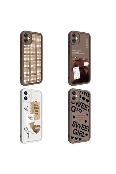 KILIFTECH Apple iPhone 11 Kılıf Kamera Korumalı Baskılı Arka Yüzey  Klas Kapak - Resim 3