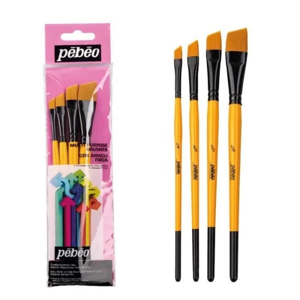 Supertrend 4'lü Yan Kesik Fırça Seti (1/4,3/8,1/2,5/8) SET-9 ürün görseli 1