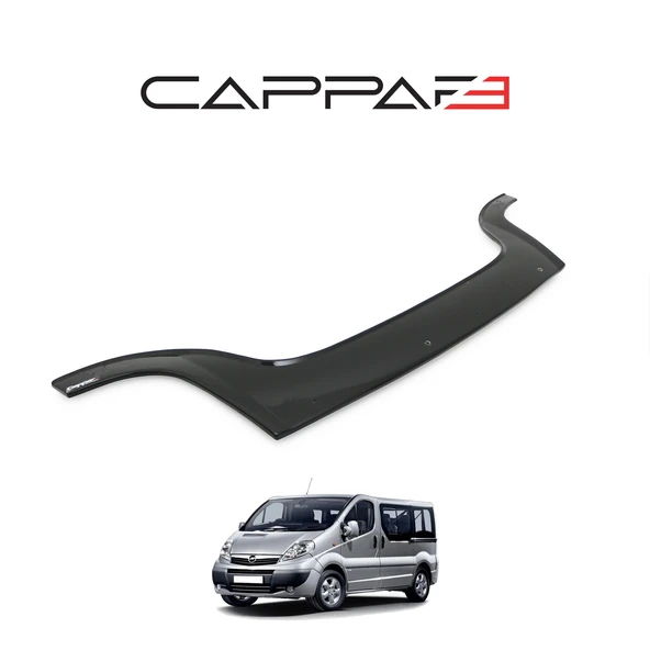 Opel Vivaro 2001-2013 Yıl Aralığı Ön Kaput Rüzgarlık Uzun Model 3mm - Resim 3