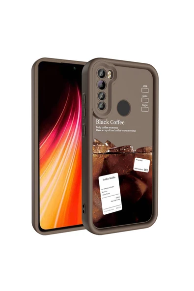 KILIFTECH Xiaomi Redmi Note 8 Kılıf Kamera Korumalı Baskılı Arka Yüzey  Klas Kapak - Resim 4