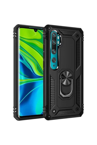 Vipfoni Zore Xiaomi Mi Note  10 Uyumlu Kendinden Standlı Mıknatıslı Silikon Kılıf ürün görseli