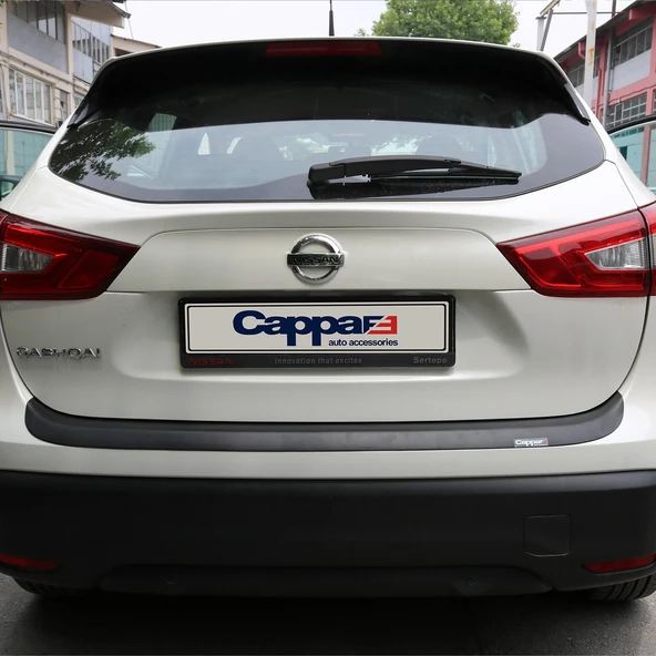 Nissan Qashqai 2014-2016 Yıl Aralığı Uyumlu Arka Tampon Eşiği Mat - 7