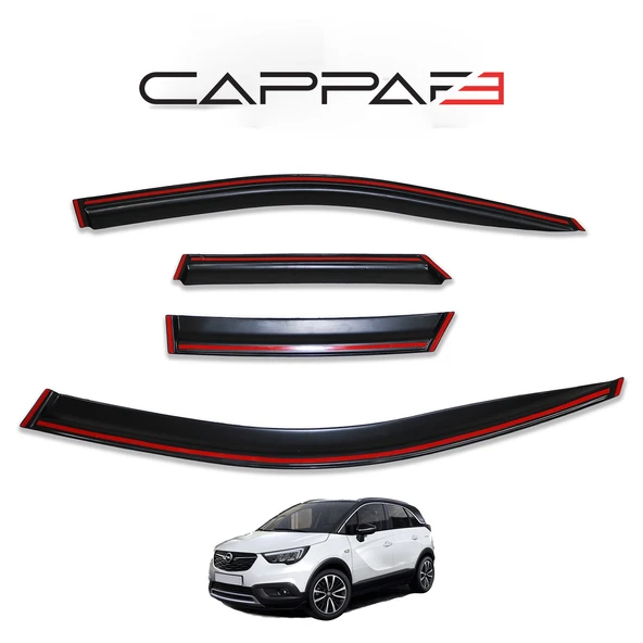 Opel Crossland 2021 Yılı Ve Üzeri Yan Cam Rüzgarlık 4 Prç. - Resim 5