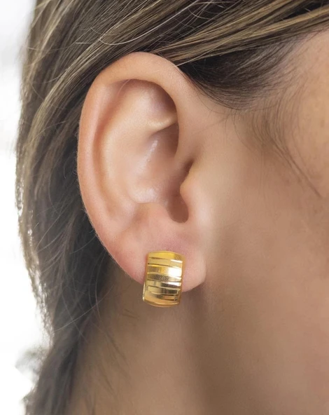 Yiğitbaşı Gold 22 Ayar Küpe