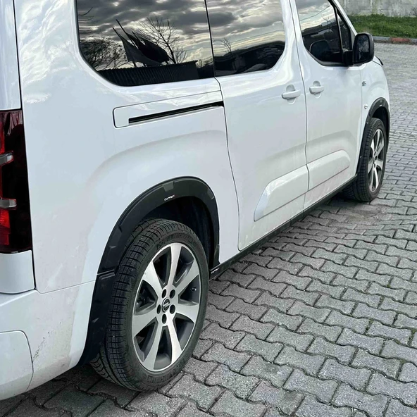 Opel Combo E 2018 Yılı Ve Sonrası 8 Prç. Çamurluk Dodik Set - Resim 9