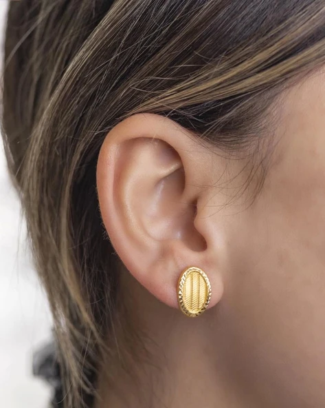 Yiğitbaşı Gold 22 Ayar Küpe 3274