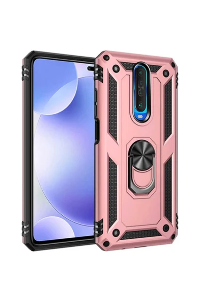 Vipfoni Xiaomi Redmi K30 Uyumlu Kendinden Standlı Mıknatıslı Silikon Kılıf ürün görseli