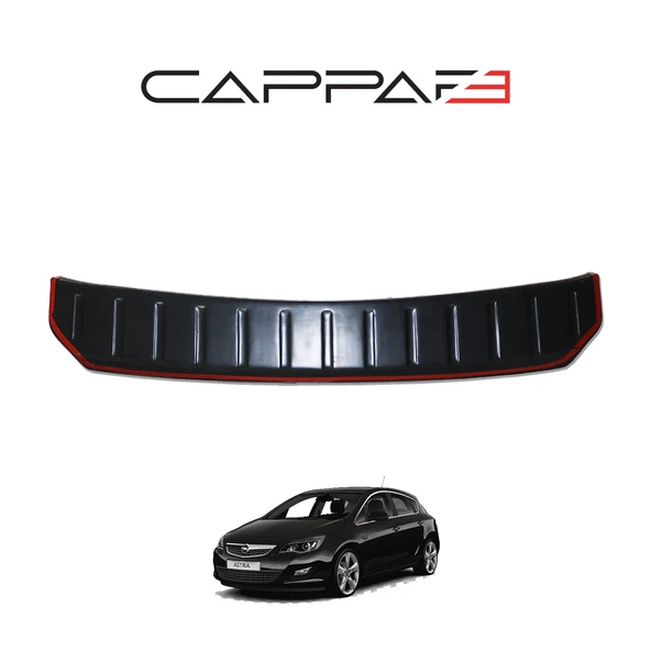 Opel Astra J Hatchback 2012-2018 Yıl Aralığı Uyumlu Arka Tampon Eşiği Mat - Resim 4