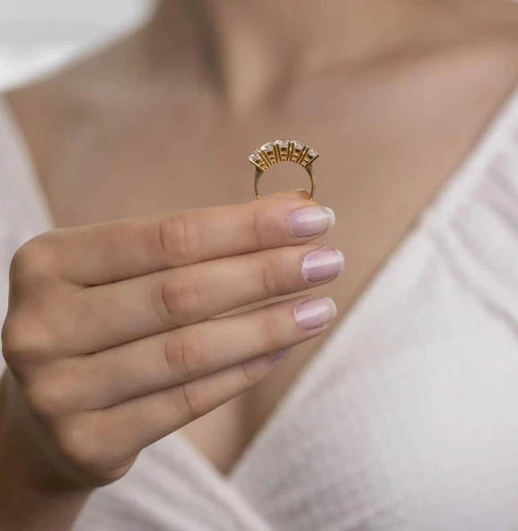 Yiğitbaşı Gold 22 Ayar Beştaş Yüzük 3240