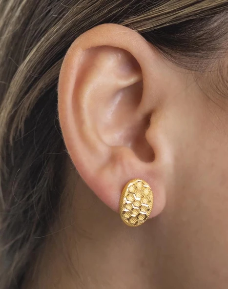 Yiğitbaşı Gold 22 Ayar Küpe