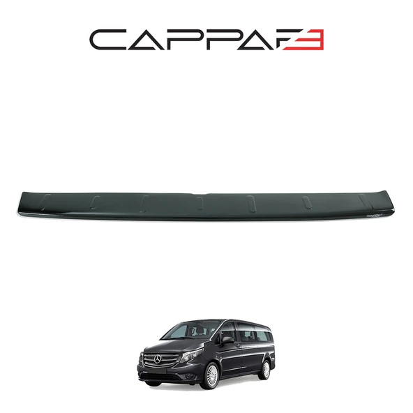 Mercedes Vito 2015-2020 Yıl Aralığı Uyumlu Arka Tampon Eşiği Parlak - Resim 2