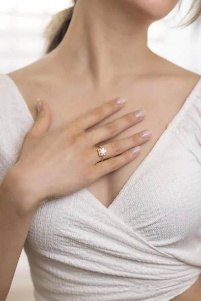 Yiğitbaşı Gold 22 Ayar Baget Yüzük 3112