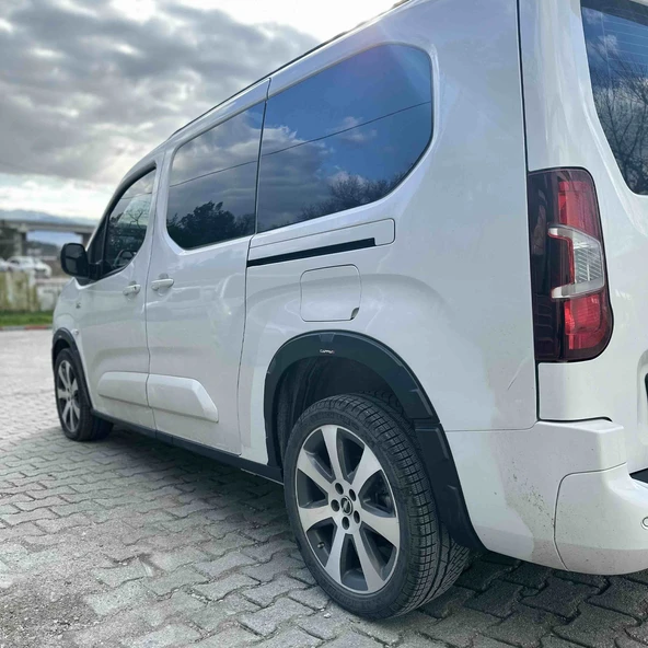 Opel Combo E 2018 Yılı Ve Sonrası 8 Prç. Çamurluk Dodik Set - Resim 8