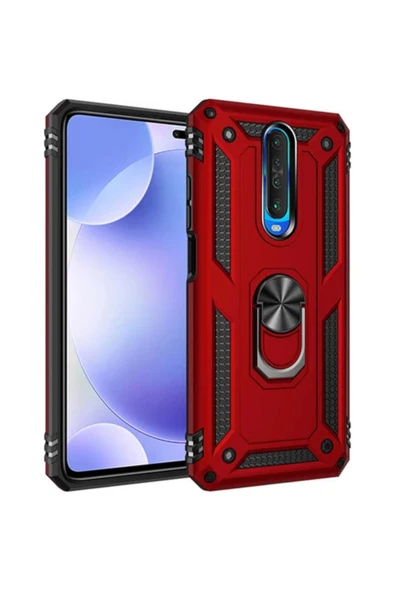 Vipfoni Zore Xiaomi Redmi K30  Uyumlu Kendinden Standlı Mıknatıslı Silikon Kılıf ürün görseli 1