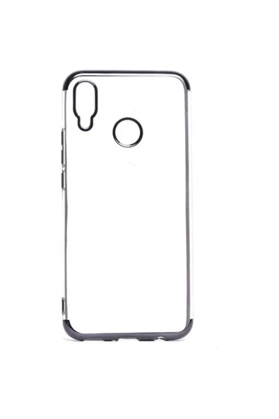 zore Huawei P Smart Plus Uyumlu Kılıf Dört Köşeli Lazer Silikon Kılıf ürün görseli