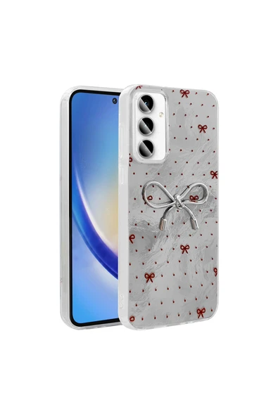 Vipfoni Galaxy A35 Kılıf Kamera Korumalı Figürlü Zore Ponti Silikon Kapak ürün görseli