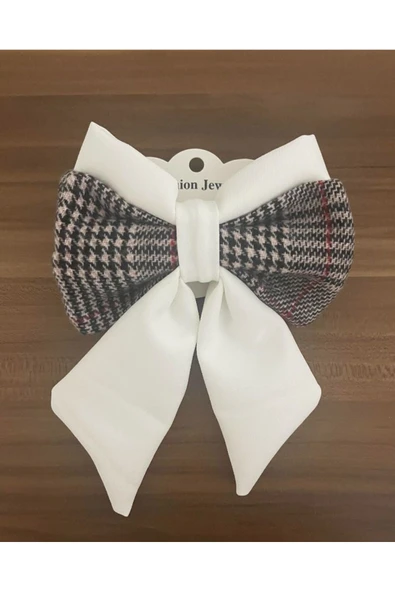 Vipfoni Ekose Kumaş Fiyonk Otomatik Toka ürün görseli