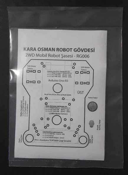Kara Osman - Robot Platformu Gövdesi - Resim 4