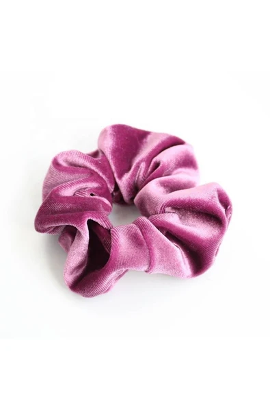 Vipfoni 2 Li Lila Kadife Saç Lastik Simit Toka ürün görseli