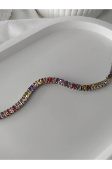 Vipfoni Su Yolu Taşlı Çelik Bileklik - Resim 2