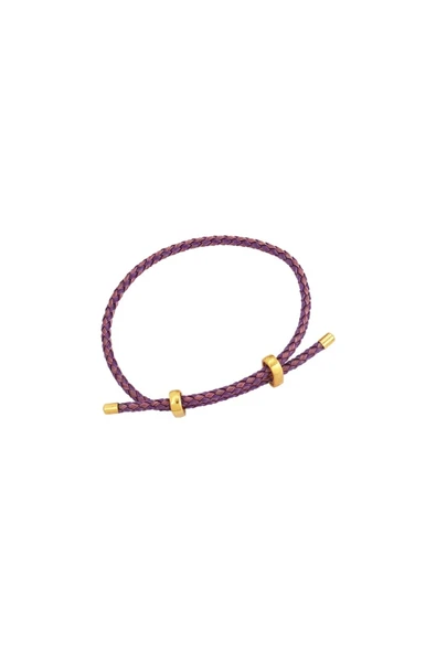 Vipfoni Unisex Renkli Örgü Ipli Ayarlanabilir Çelik Tel Bileklik - Resim 2