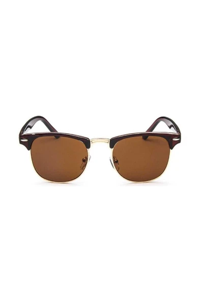 Vipfoni Unisex Kahverengi Güneş Gözlüğü ürün görseli 1