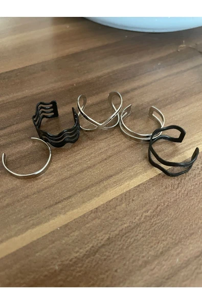 Vipfoni Ayarlanabilir 5 Li Eklem Yüzük Set ürün görseli