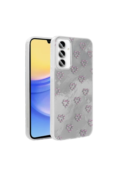 Vipfoni Galaxy A55 Kılıf Kamera Korumalı Figürlü Zore Ponti Silikon Kapak - 1